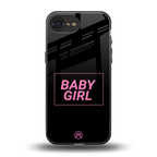 baby girl back phone cover | glass case for iphone 16e