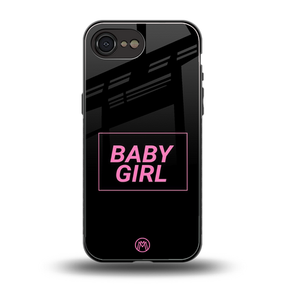 baby girl back phone cover | glass case for iphone 16e