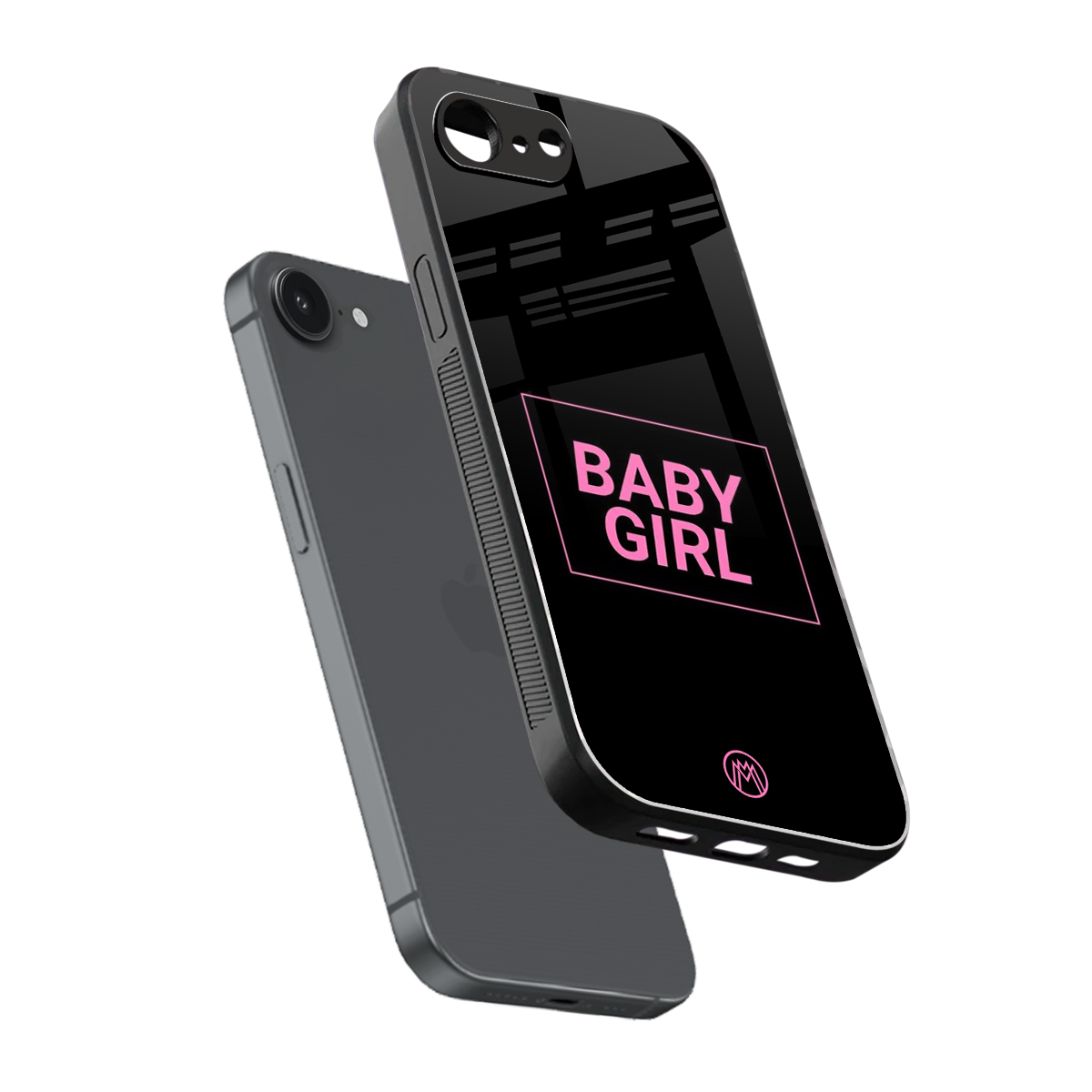 baby girl back phone cover | glass case for iphone 16e