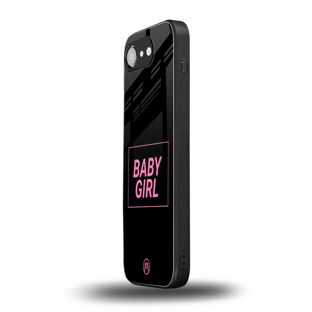baby girl back phone cover | glass case for iphone 16e