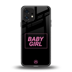 baby girl back phone cover | glass case for nothing phone 1