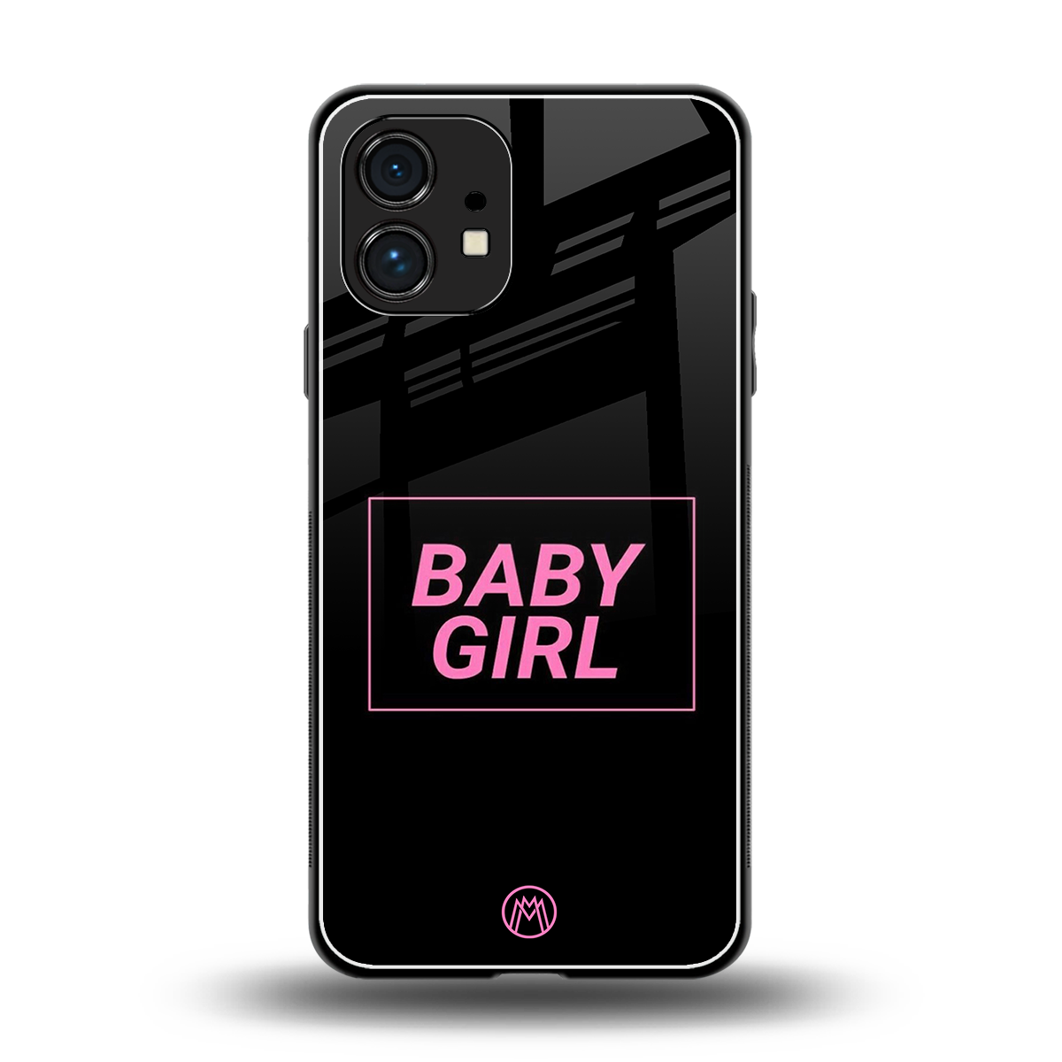 baby girl back phone cover | glass case for nothing phone 1