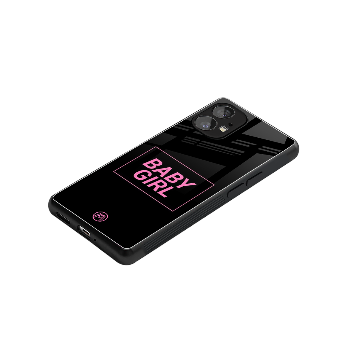 baby girl back phone cover | glass case for nothing phone 1