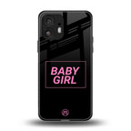 baby girl back phone cover | glass case for nothing phone 2