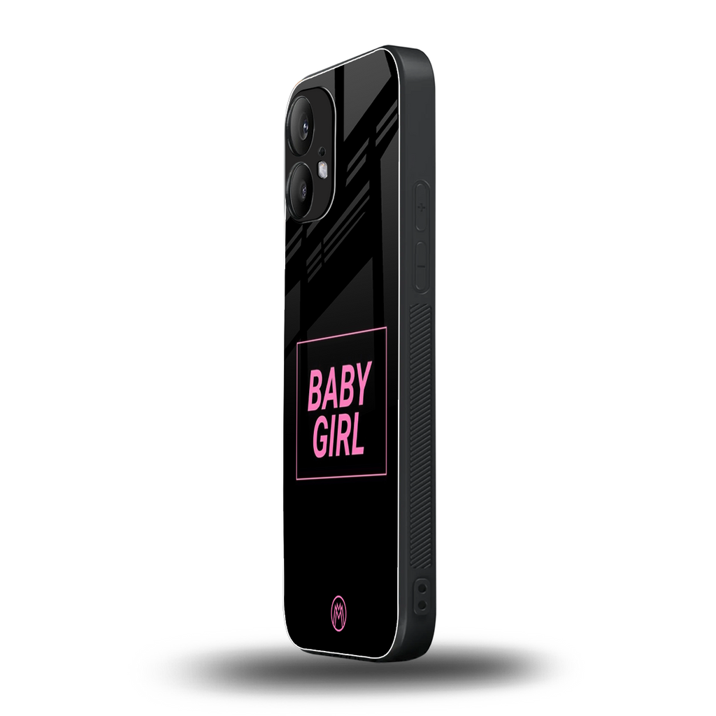 baby girl back phone cover | glass case for nothing phone 2