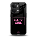 baby girl back phone cover | glass case for oneplus nord 3