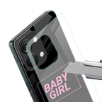 baby girl back phone cover | glass case for oneplus nord 3
