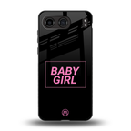 baby girl back phone cover | glass case for oneplus nord 4
