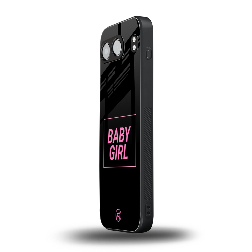 baby girl back phone cover | glass case for oneplus nord 4