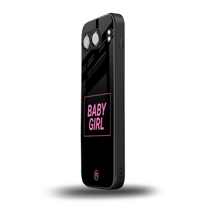 baby girl back phone cover | glass case for oneplus nord 4