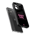 baby girl back phone cover | glass case for oneplus nord ce 3