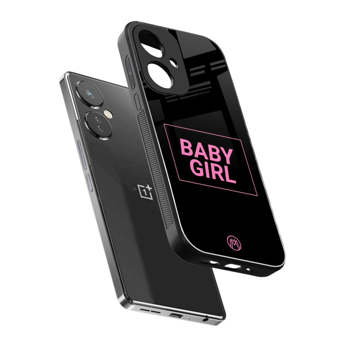 baby girl back phone cover | glass case for oneplus nord ce 3
