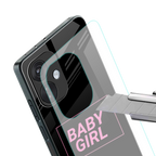 baby girl back phone cover | glass case for oneplus nord ce 3