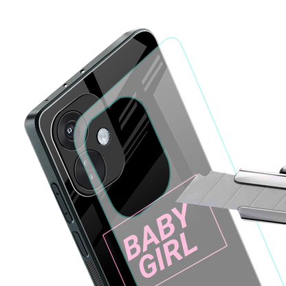 baby girl back phone cover | glass case for oneplus nord ce 3