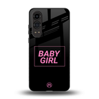 baby girl back phone cover | glass case for oneplus nord ce 4 lite