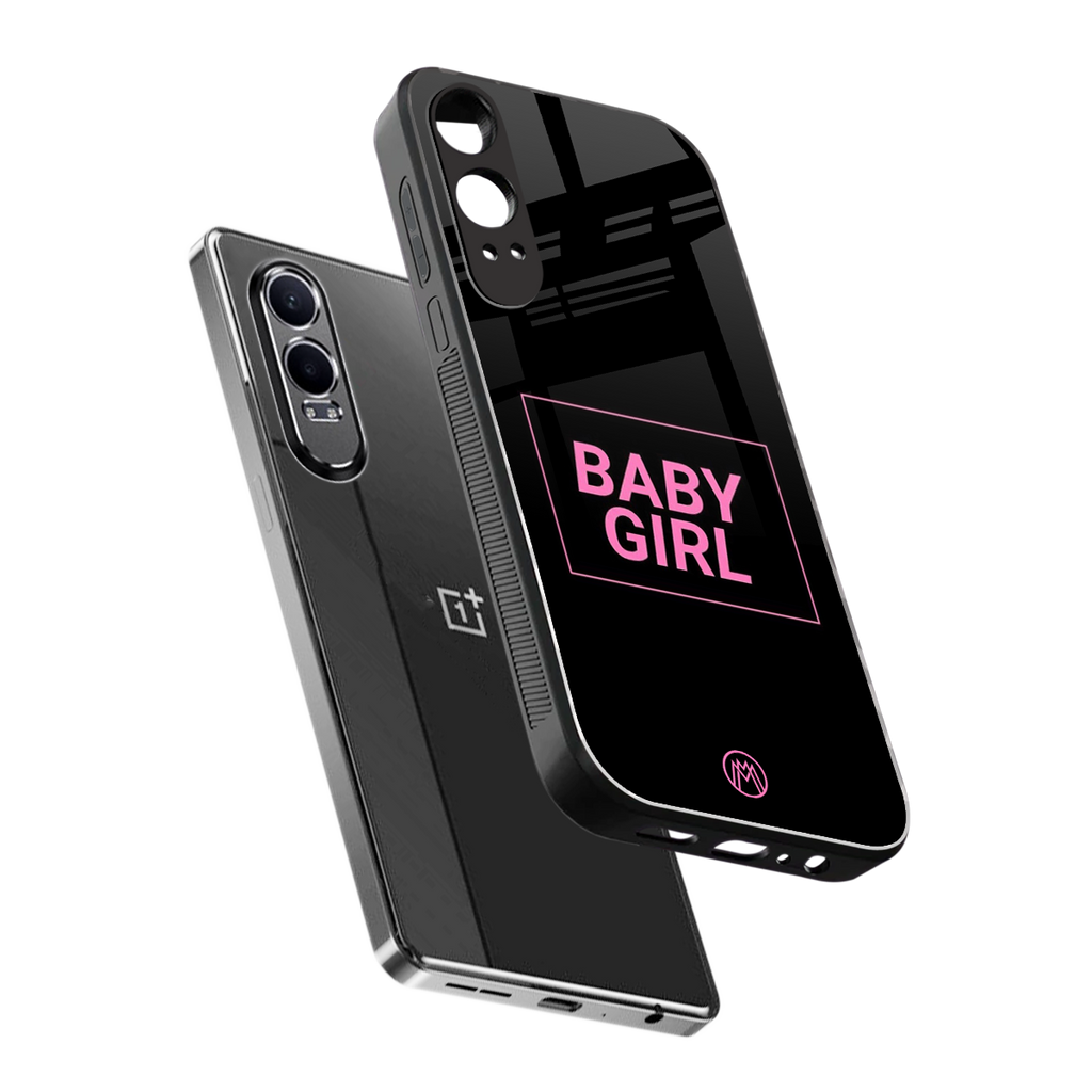 baby girl back phone cover | glass case for oneplus nord ce 4 lite