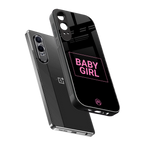 baby girl back phone cover | glass case for oneplus nord ce 4 lite