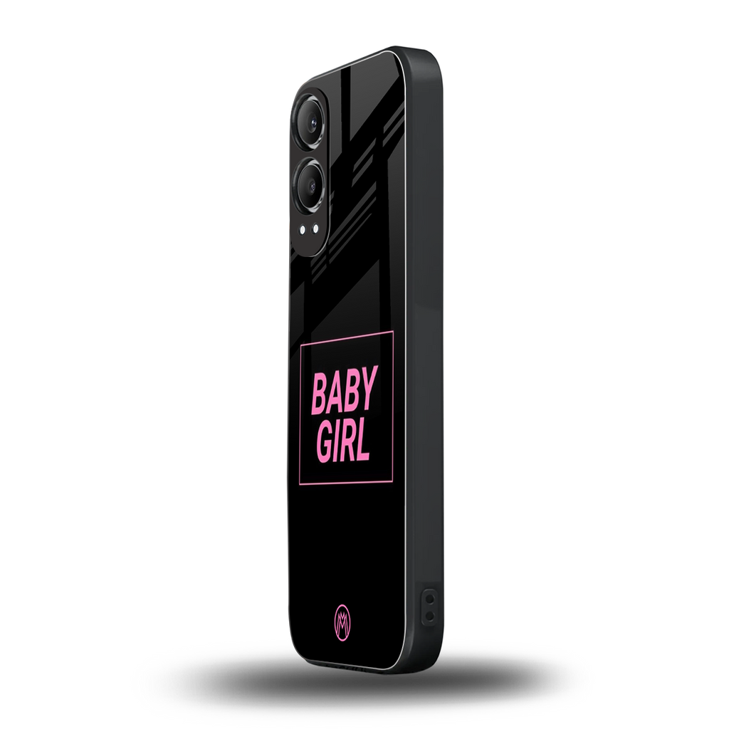baby girl back phone cover | glass case for oneplus nord ce 4 lite