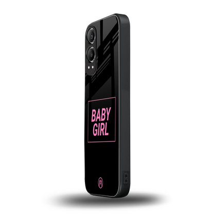 baby girl back phone cover | glass case for oneplus nord ce 4 lite