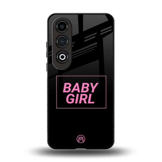 baby girl back phone cover | glass case for oneplus nord ce 4
