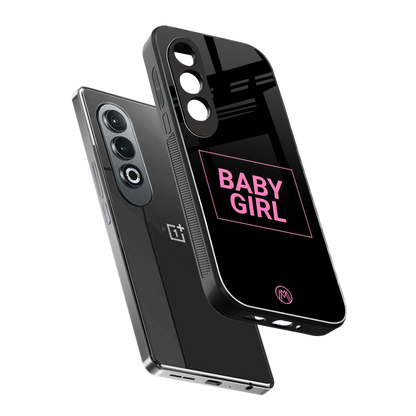 baby girl back phone cover | glass case for oneplus nord ce 4