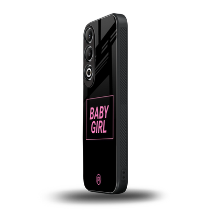 baby girl back phone cover | glass case for oneplus nord ce 4