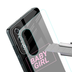 baby girl back phone cover | glass case for oneplus nord ce 4