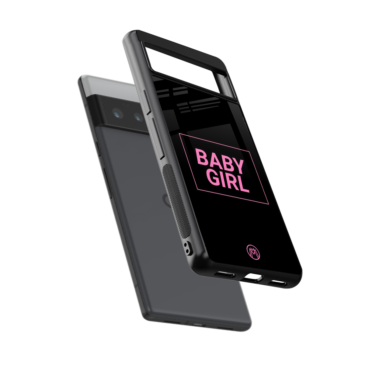 baby girl back phone cover | glass case for google pixel 6 pro