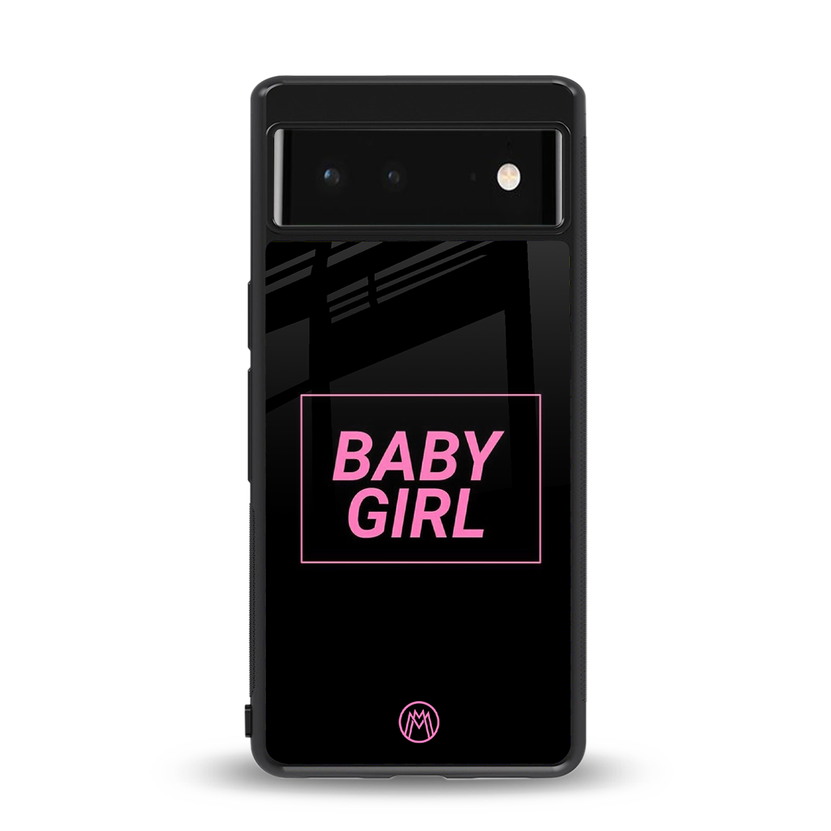 baby girl back phone cover | glass case for google pixel 6