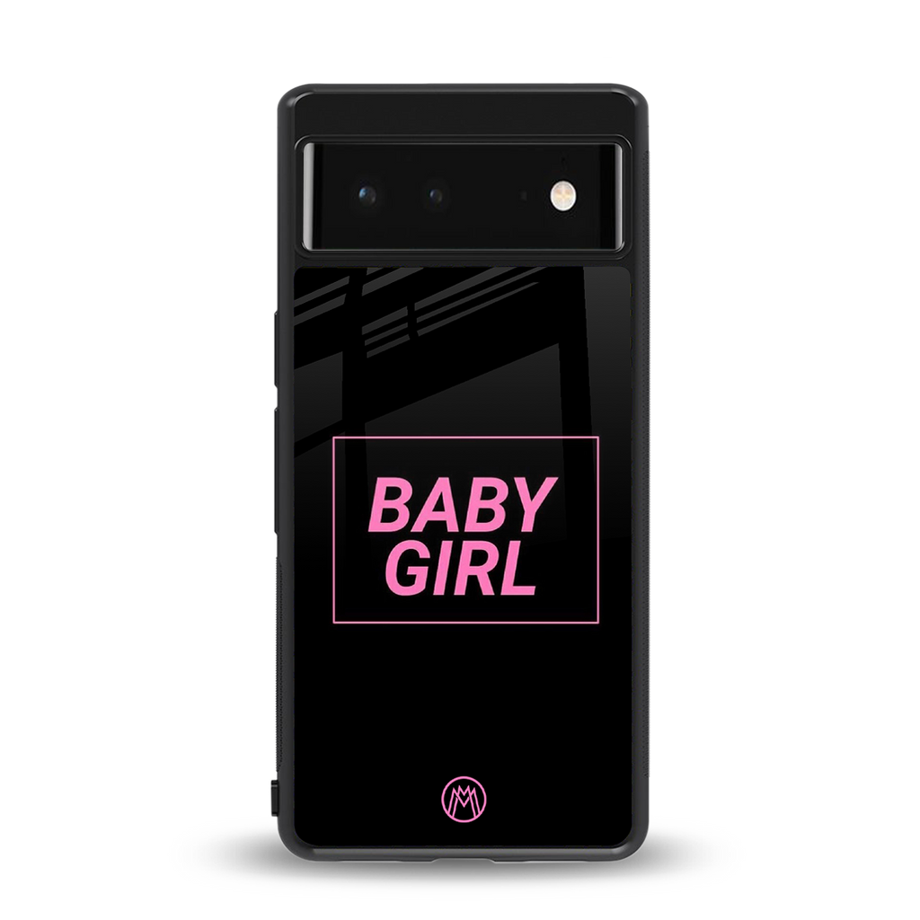 baby girl back phone cover | glass case for Google Pixel 6A