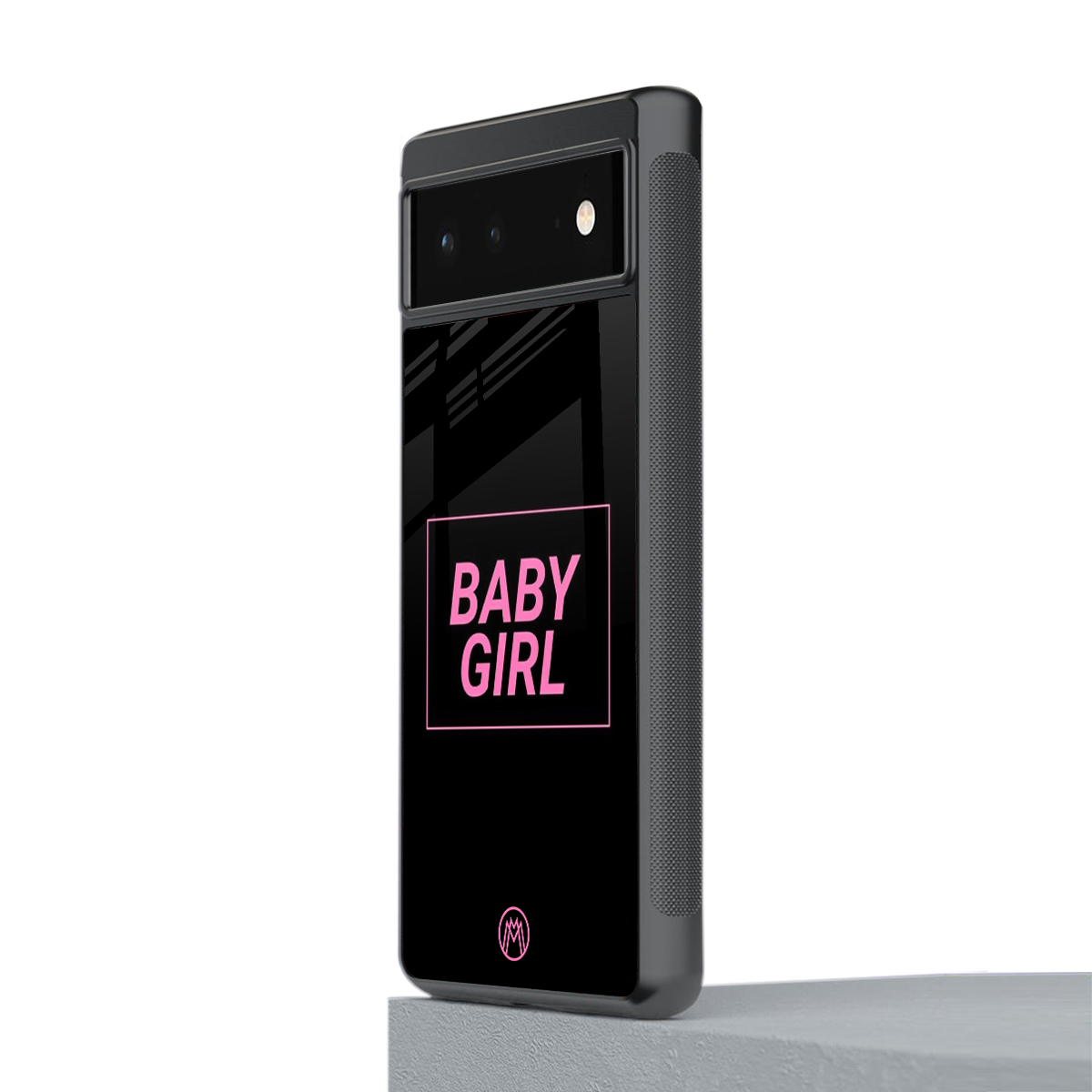 baby girl back phone cover | glass case for google pixel 6