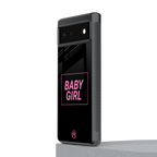 baby girl back phone cover | glass case for Google Pixel 6A