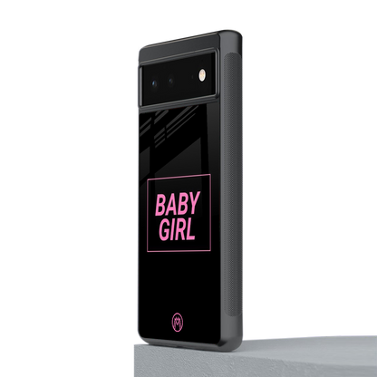 baby girl back phone cover | glass case for Google Pixel 6A