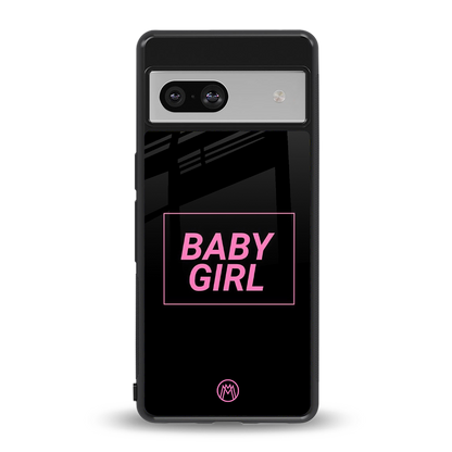 baby girl back phone cover | glass case for Google Pixel 7A