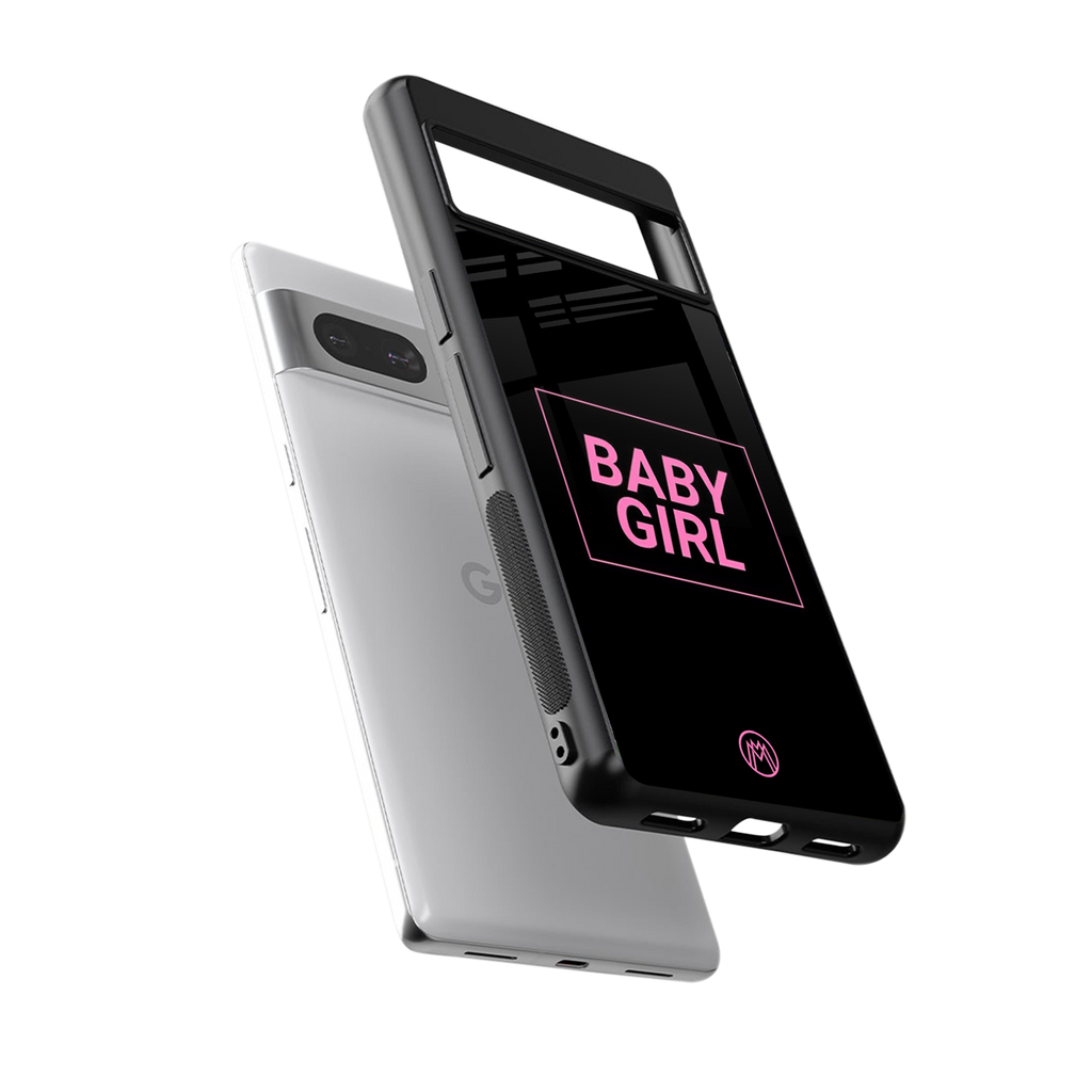 baby girl back phone cover | glass case for Google Pixel 7