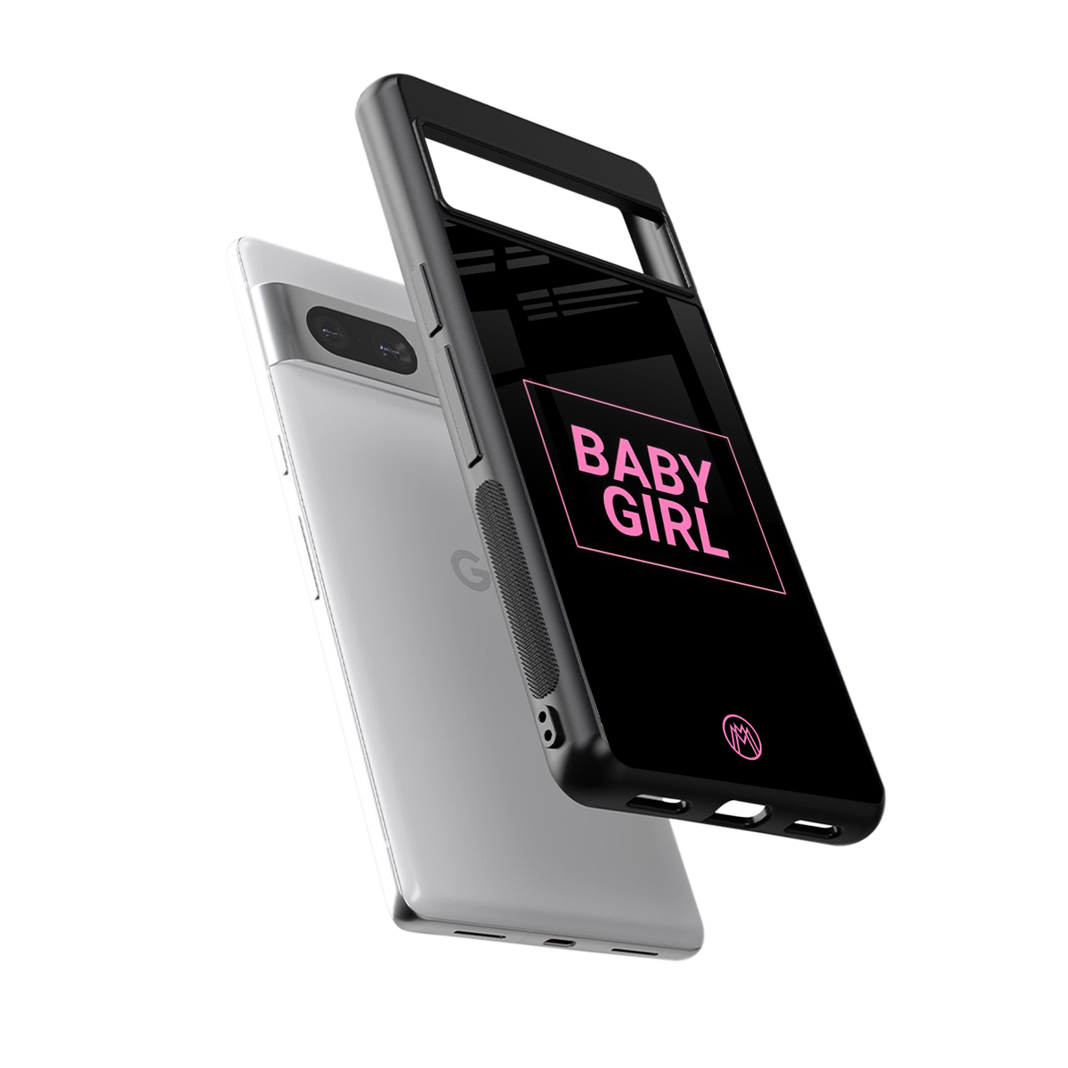 baby girl back phone cover | glass case for Google Pixel 7A
