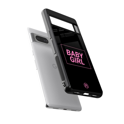 baby girl back phone cover | glass case for Google Pixel 7A