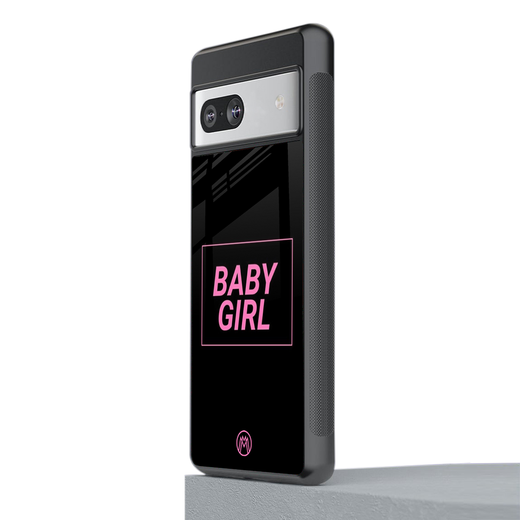 baby girl back phone cover | glass case for Google Pixel 7