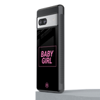 baby girl back phone cover | glass case for Google Pixel 7