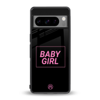 baby girl back phone cover | glass case for google pixel 8 pro