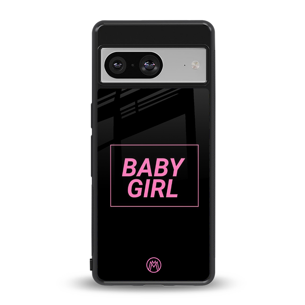 baby girl back phone cover | glass case for Google Pixel 8