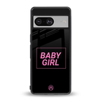 baby girl back phone cover | glass case for Google Pixel 8