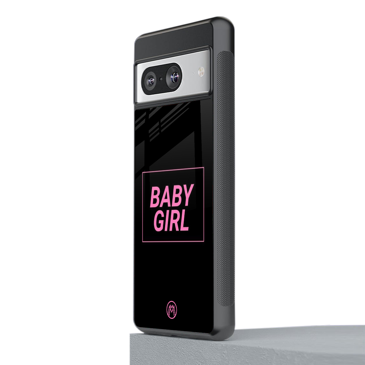 baby girl back phone cover | glass case for Google Pixel 8