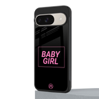baby girl back phone cover | glass case for google pixel 9