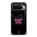 baby girl back phone cover | glass case for google pixel 9 pro