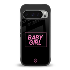 baby girl back phone cover | glass case for google pixel 9 pro