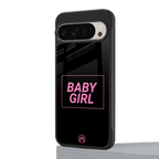 baby girl back phone cover | glass case for google pixel 9 pro