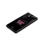 baby girl back phone cover | glass case for samsung galaxy s23