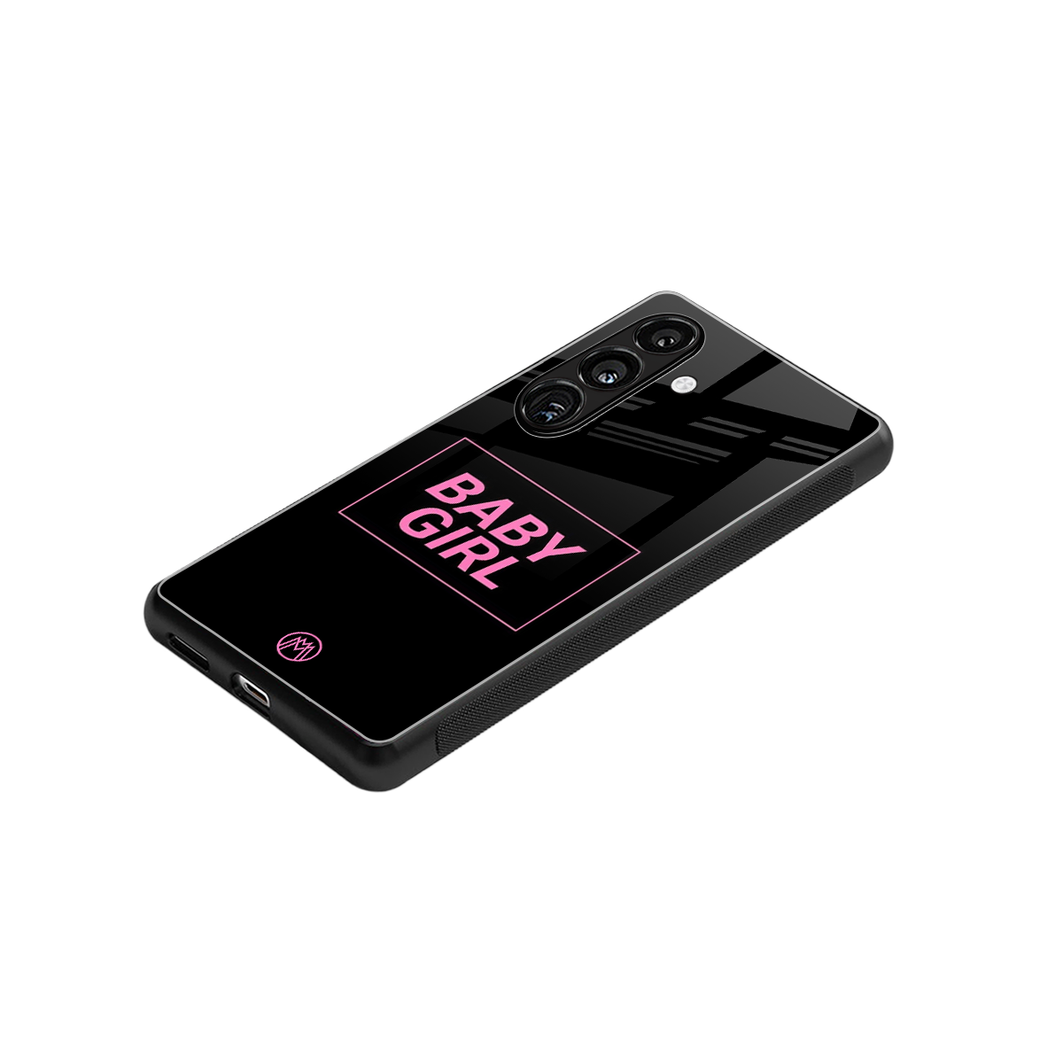 baby girl back phone cover | glass case for samsung galaxy s23