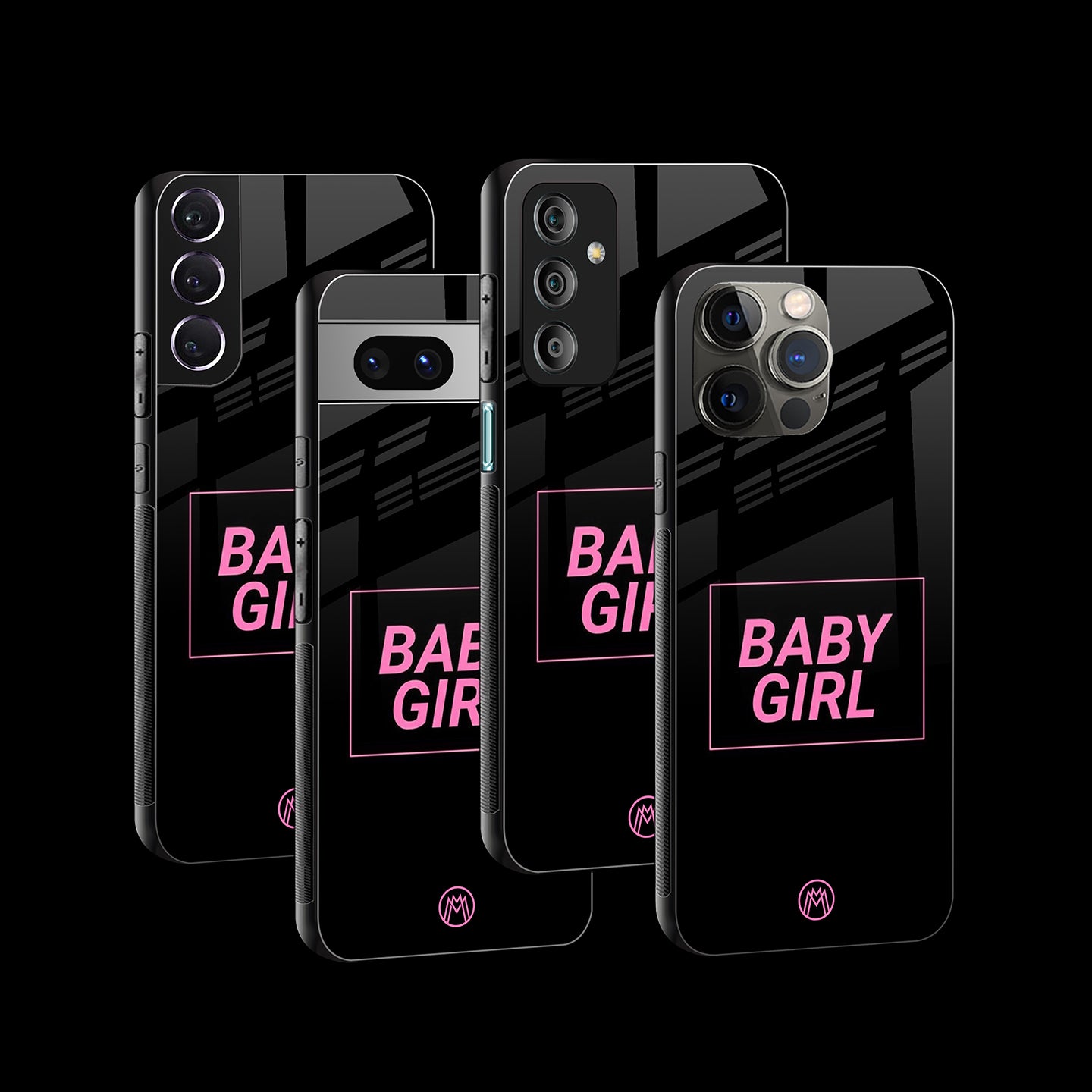 Baby Girl Phone Cover | Glass Case